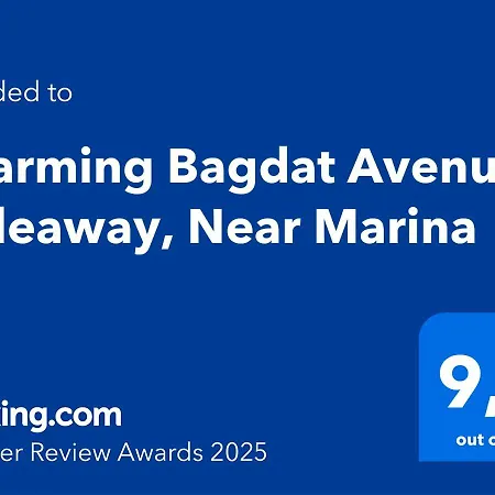 Charming Bagdat Avenue Hideaway, Near Marina *